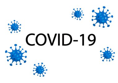 2019-nCoV Novel Corona virüs konsepti. Wuhan şehrinden Covid-19 Solunum Sendromu. vektör