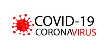 2019-nCoV Novel Corona virüs konsepti. Covid-19 Solunum Sendromu. vektör