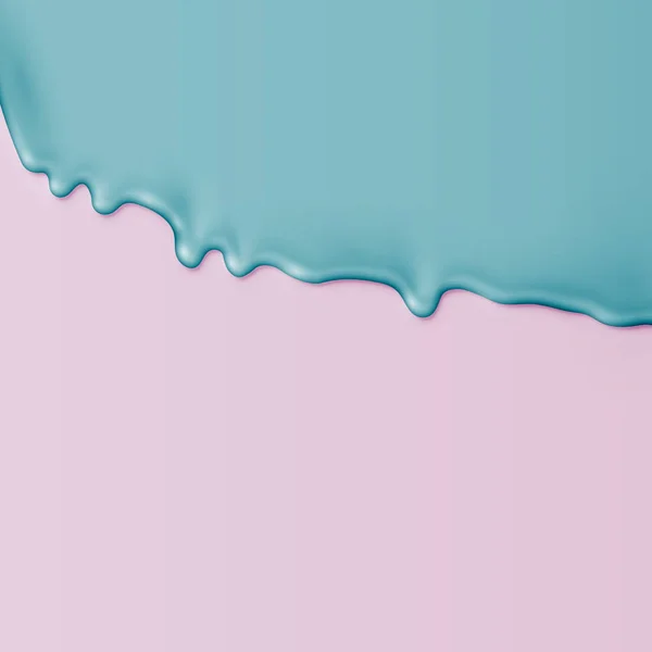 Realistische Farbe Auf Verschiedenfarbigem Hintergrund Vektorillustration — Stockvektor