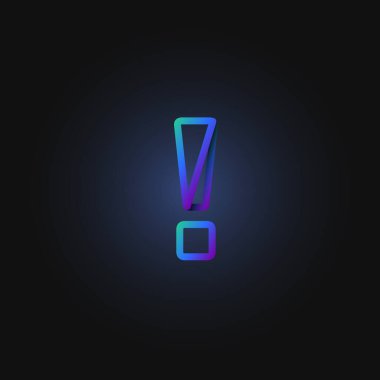 Mavi kağıt karakteri bir yazı dizisinden, vektör illüstrasyonundan katladı