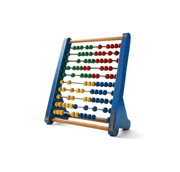 Gamla trä abacus — Stockfoto
