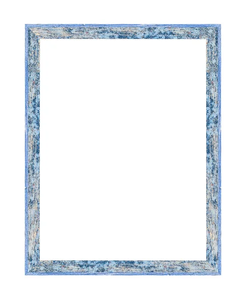Houten frame op wit — Stockfoto