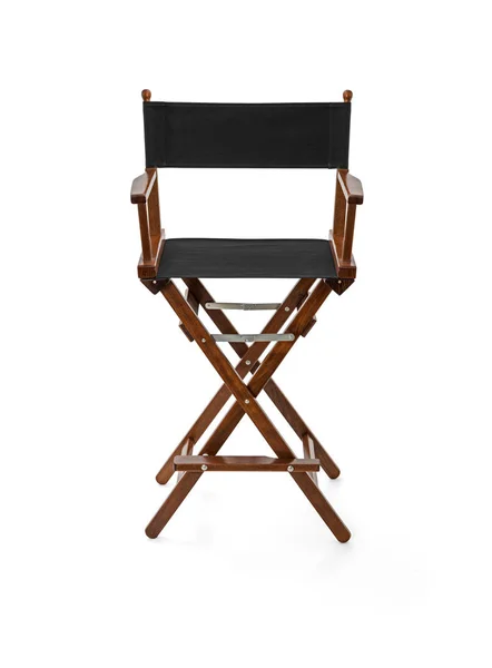 Director chair on white background — Stock Photo, Image