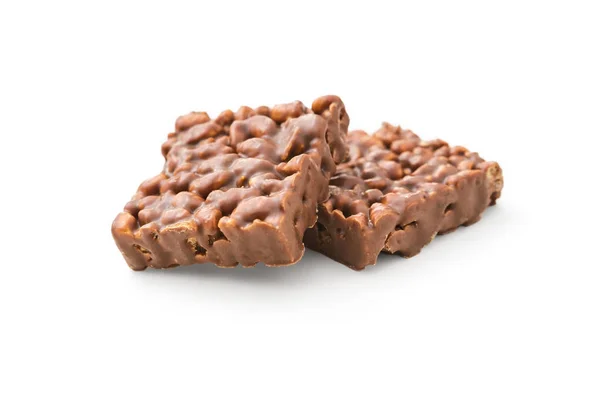 Chocolate with rice — Stock Photo, Image