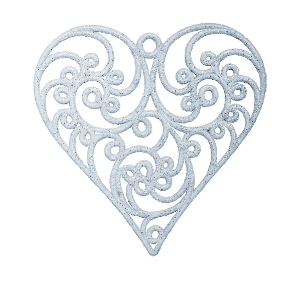 Ornament in hart vorm — Stockfoto