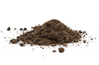 Pile heap of soil humus clipart