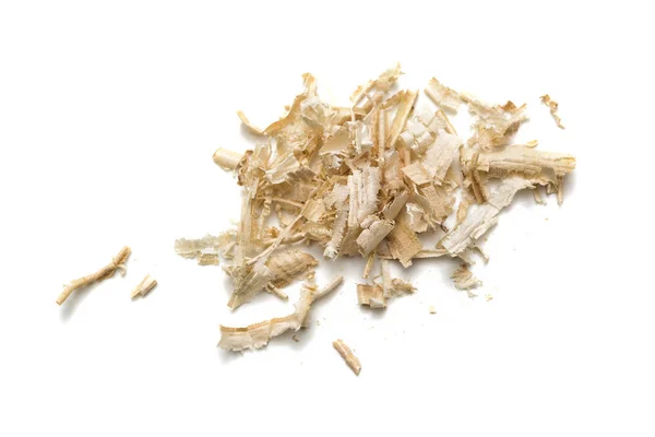 Wood shavings, sawdust — Stock Photo, Image