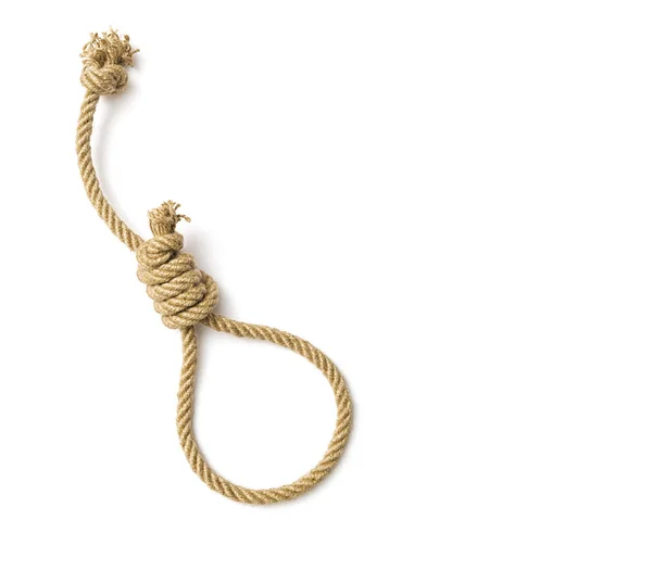 Rope and noose — Stock Photo, Image