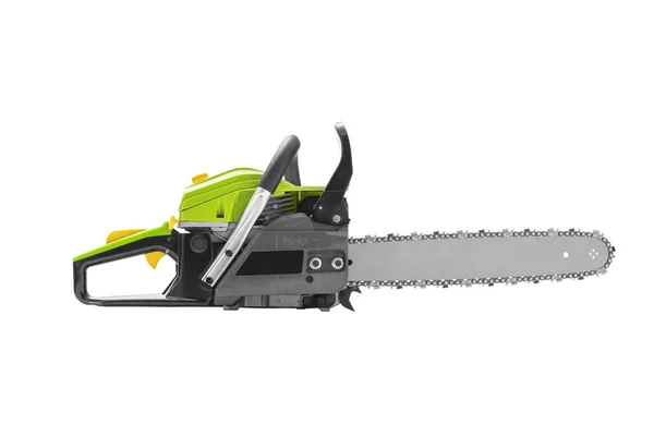 Beyaz izole chainsaw — Stok fotoğraf