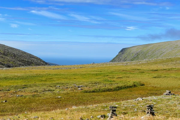 Landschaft der Insel Mageroya, Norwegen — Stockfoto