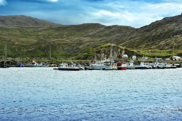 Skarsvag village, Noruega — Fotografia de Stock