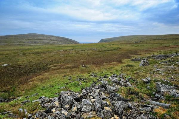 Landschaft der Insel Mageroya, Norwegen — Stockfoto