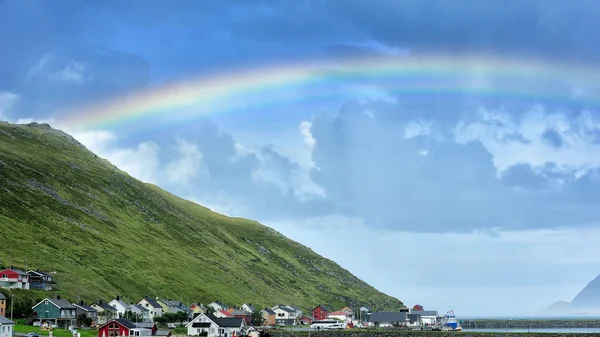 Skarsvag Köyü, Norveç — Stok fotoğraf