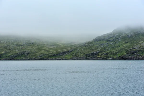 Paisagem de Ilha de Mageroya, Noruega — Fotografia de Stock