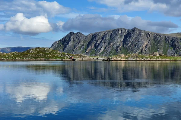 Paysage de l'île de Mageroya, Norvège — Photo