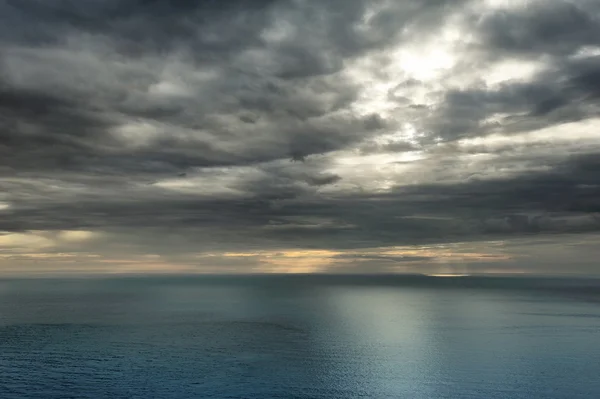从 Nordkapp，挪威海洋晨观 — 图库照片