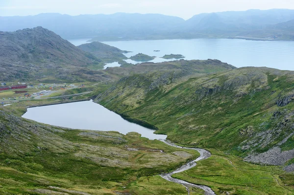Landskapet i Mageroya Island, Norge — Stockfoto