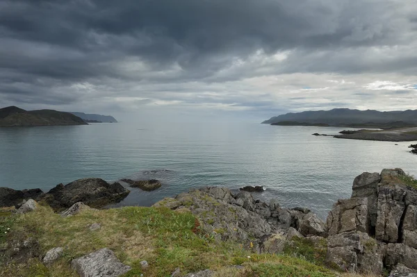 Landskapet i Mageroya Island, Norge — Stockfoto