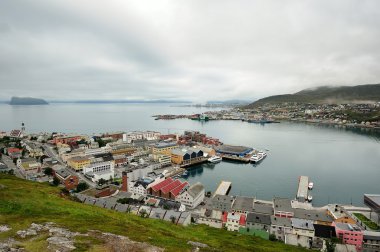 Hammerfest şehir, Norveç'in görünümü