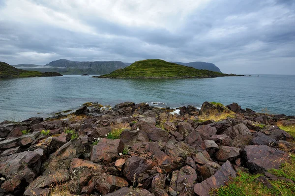 Paisaje de la isla de Mageroya, Noruega — Foto de Stock