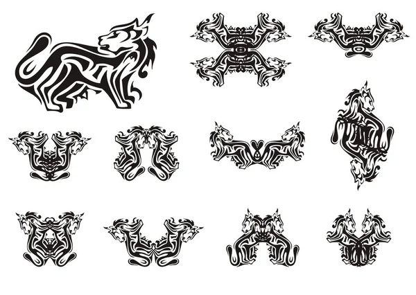 Dekoratif kedi sembolleri