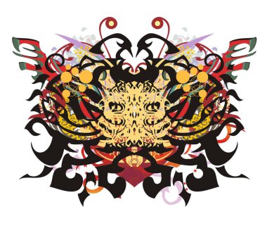 Korkunç grunge kelebek