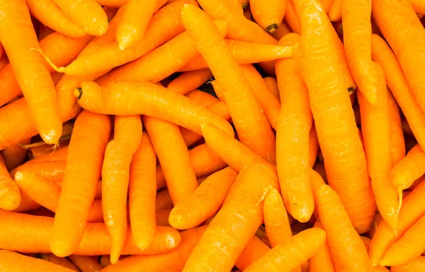 Carota alimentare biologica. sfondo — Foto Stock