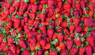 Kırmızı çilek. arka plan gıda