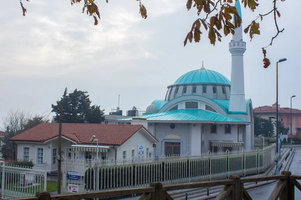 Aziz Mahmud Hudayi Fundación Cilehane Mezquita Vista Complejo Mezquita Ilehane — Foto de Stock