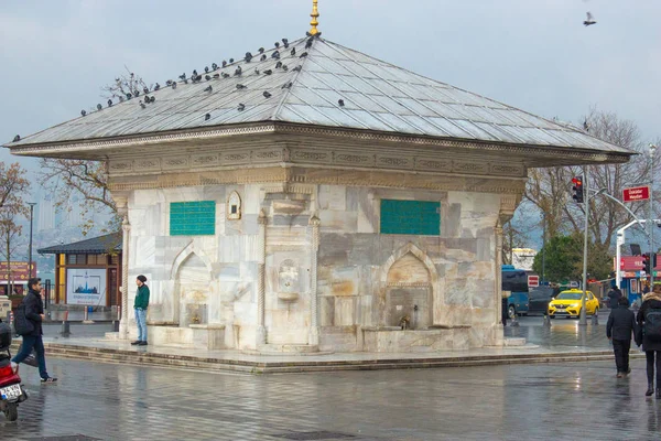 Iii Ahmet Fountain 1728 Iii Został Zbudowany Przez Ahmeda Imieniu — Zdjęcie stockowe