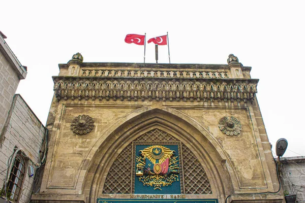 Grande Bazar Porta Entrada Para Vista Grande Bazar Istambul Grand — Fotografia de Stock