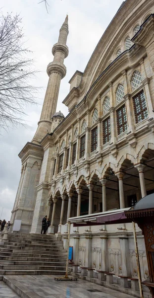 Mezquita Nuruosmaniye Primera Mezquita Barroca Construida Estambul Está Situado Distrito — Foto de Stock