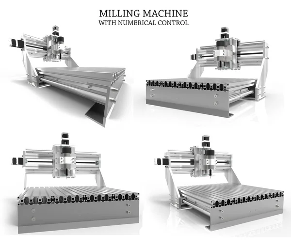 Nastavte CNC soustruh Stock Fotografie