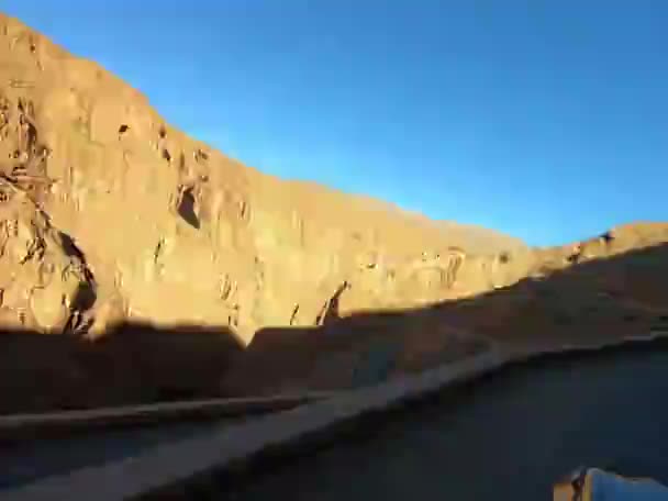 Views Sahara Desert Motion — Stock Video