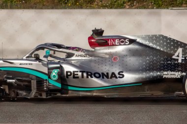 İspanya 'da bir yarış devresi.