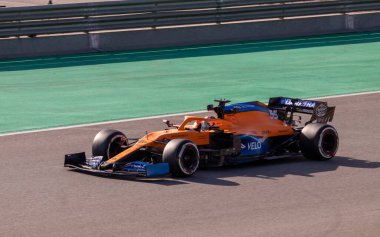 İspanya 'da bir yarış devresi.