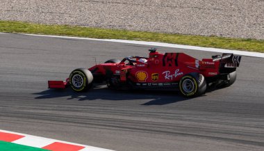 İspanya 'da bir yarış devresi.