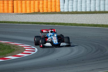 İspanya 'da bir yarış devresi.