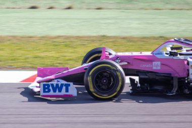 İspanya 'da bir yarış devresi.