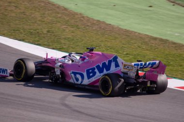 İspanya 'da bir yarış devresi.