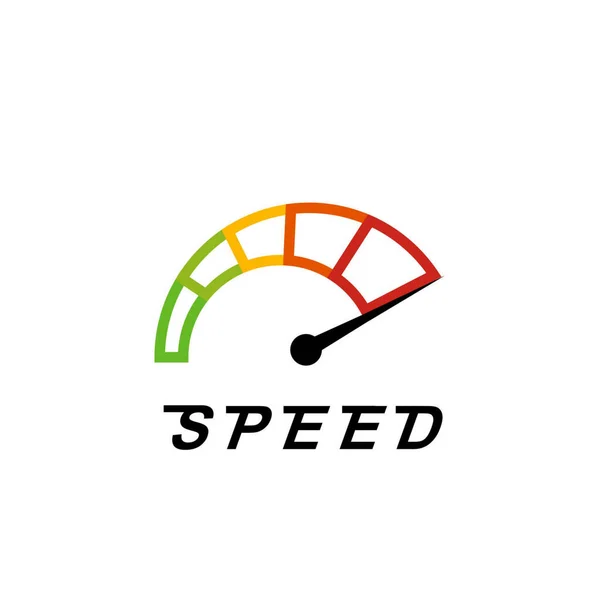 Site Speed Test Concept Nopea Tai Hidas Kuormitus Seo Kehitys — vektorikuva