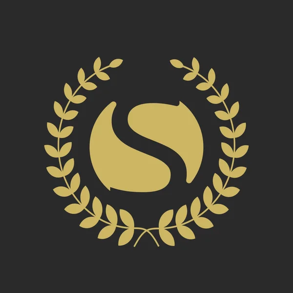 Дизайн Логотипу Шрифту Літери Вінтажний Векторний Шрифт Векторна Ілюстрація Веб — стоковий вектор