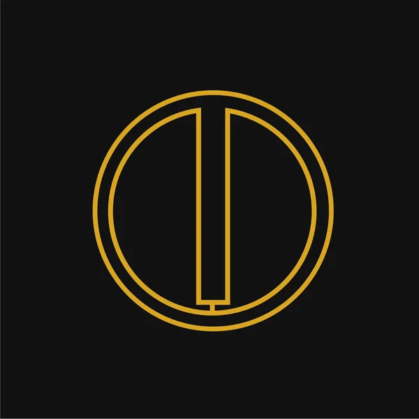 Lettre Police Logo Design Concept Illustration Vectorielle Pour Bannière Web — Image vectorielle