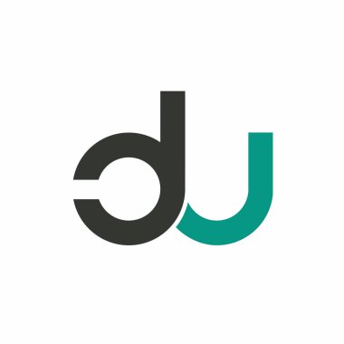 Harf yazı tipi logosu tasarımı. Simge sonsuzluk kavramını yuvarladı. Web afişi, iş sunumu, reklam materyali için vektör illüstrasyonu.