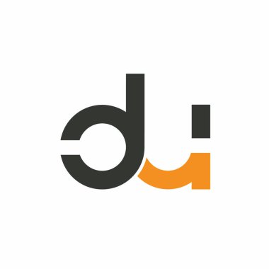 Harf yazı tipi logosu tasarımı. Simge sonsuzluk kavramını yuvarladı. Web afişi, iş sunumu, reklam materyali için vektör illüstrasyonu.