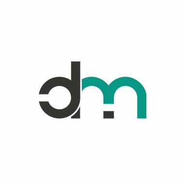 Harf yazı tipi logosu tasarımı. Simge sonsuzluk kavramını yuvarladı. Web afişi, iş sunumu, reklam materyali için vektör illüstrasyonu.