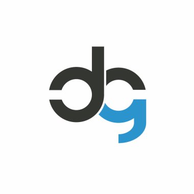 Harf yazı tipi logosu tasarımı. Simge sonsuzluk kavramını yuvarladı. Web afişi, iş sunumu, reklam materyali için vektör illüstrasyonu.