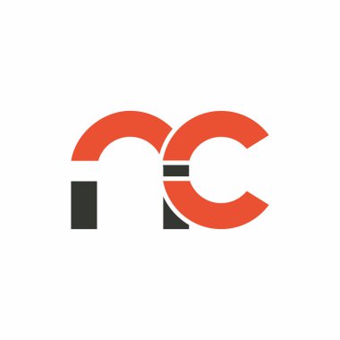 Harf yazı tipi logosu tasarımı. Simge sonsuzluk kavramını yuvarladı. Web afişi, iş sunumu, reklam materyali için vektör illüstrasyonu.