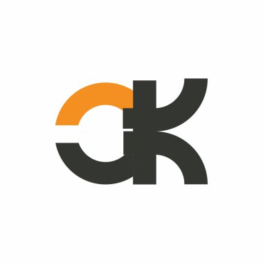 Harf yazı tipi logosu tasarımı. Simge sonsuzluk kavramını yuvarladı. Web afişi, iş sunumu, reklam materyali için vektör illüstrasyonu.