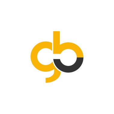 Harf yazı tipi logosu tasarımı. Simge sonsuzluk kavramını yuvarladı. Web afişi, iş sunumu, reklam materyali için vektör illüstrasyonu.